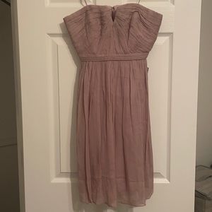J Crew bridesmaid mini dress